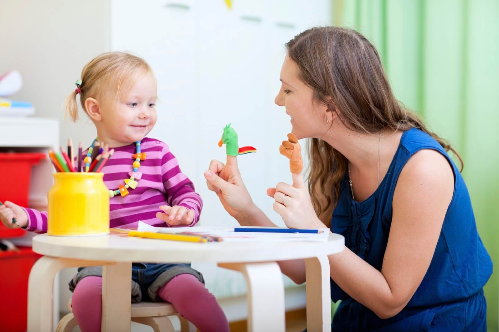 woman works through speech language pathology SLP externships