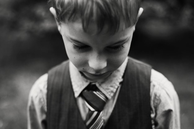 young child needs help