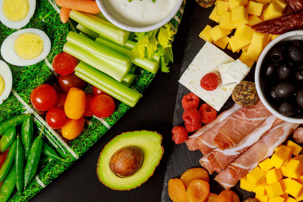 Healty party appetizer, cold buffet, deli. Healty party appetizer, cold buffet, deli.